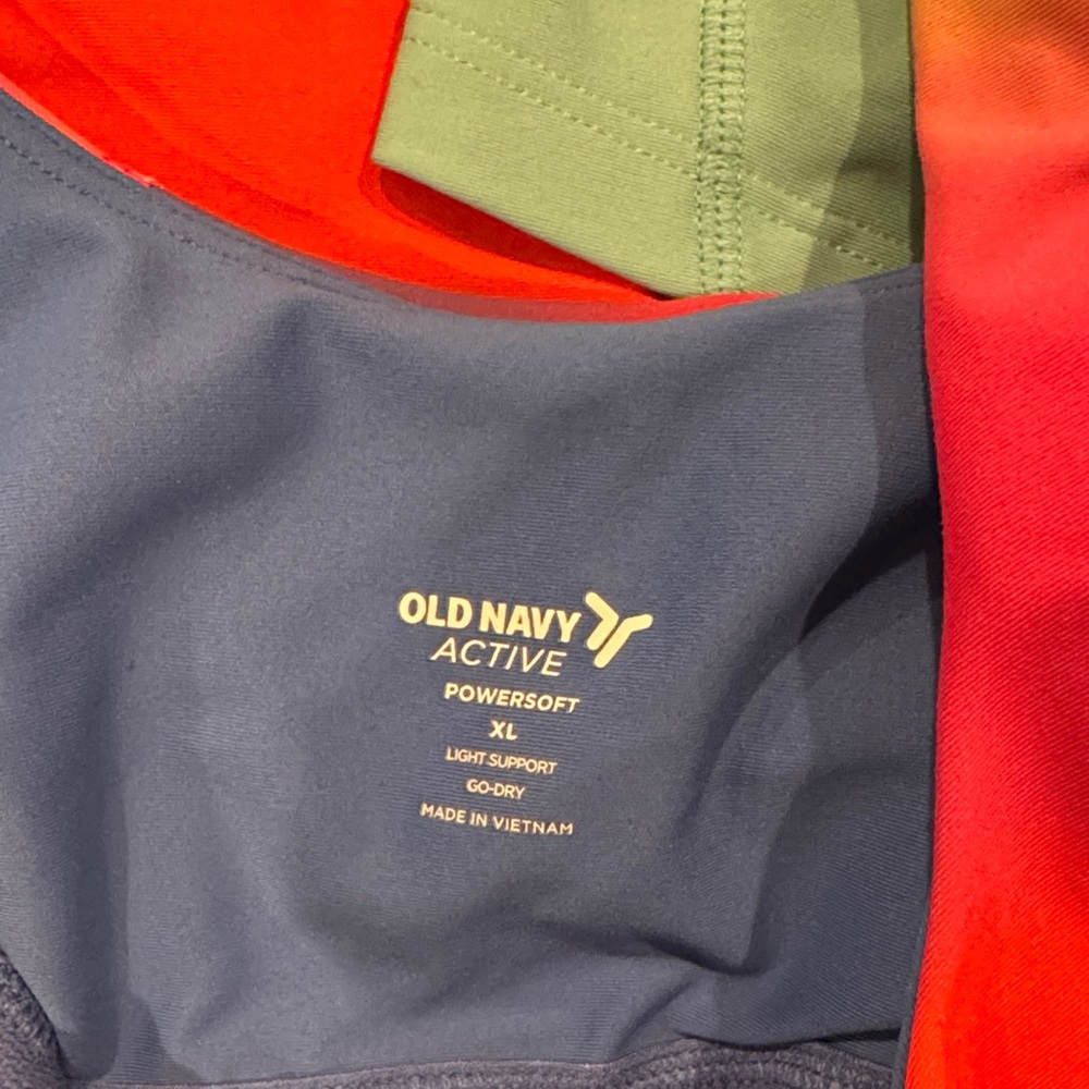 Old Navy Powersoft longline bra bundle - Picture 2 of 2
